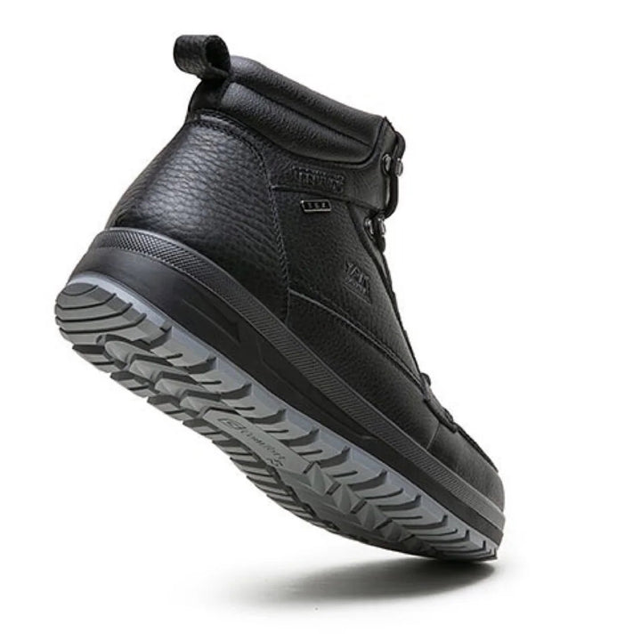 Mens Wide Fit Grunwald  A-916 Pullup Tex Trekking Boots in Black - Image 1