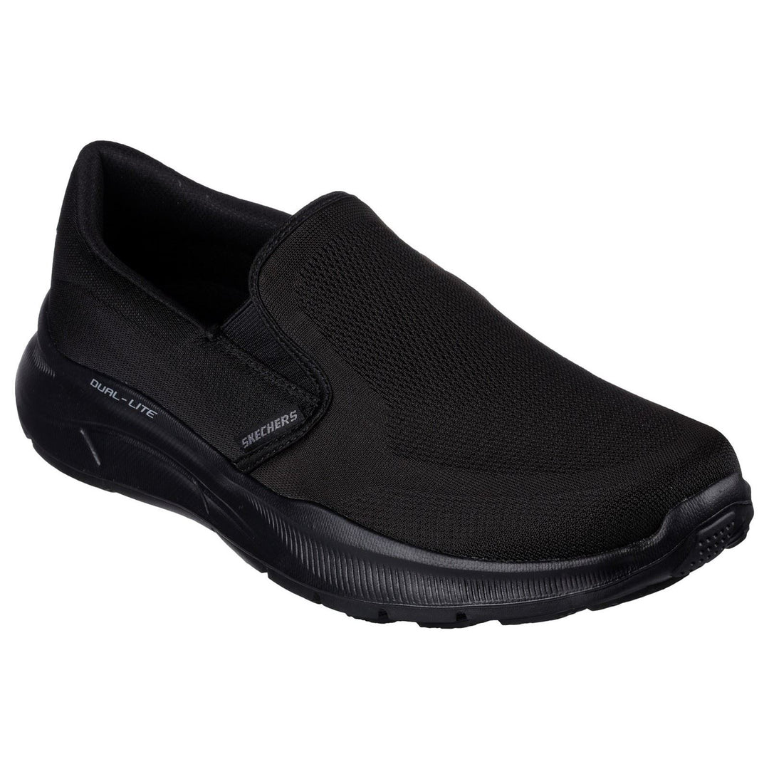 Men's Wide Fit Skechers 232516WW  Equalizer 5.0 Grand Legacy Trainers in Black - Image 3