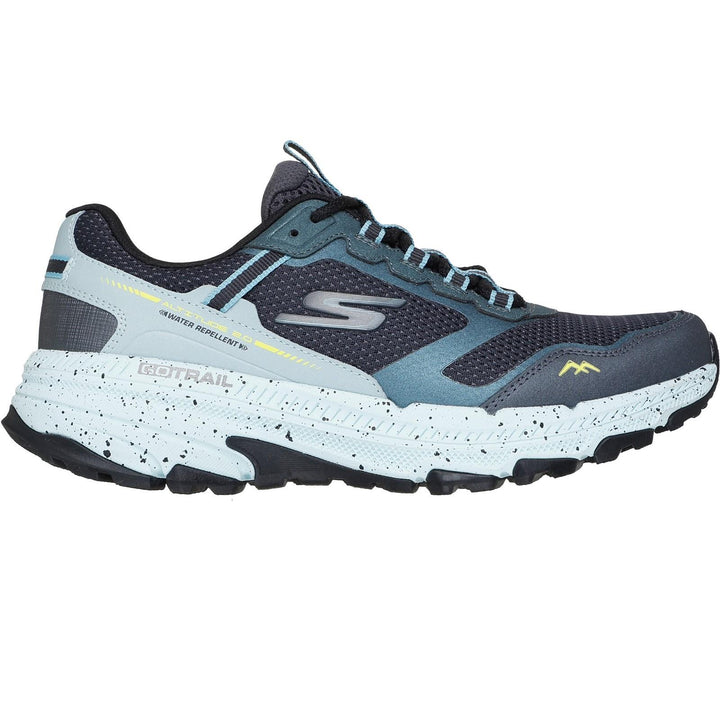 Women's Wide Fit Skechers 129525 Gorun Trail Altitude 2.0 Ravine Trainers in Navy/Aqua - Image 1