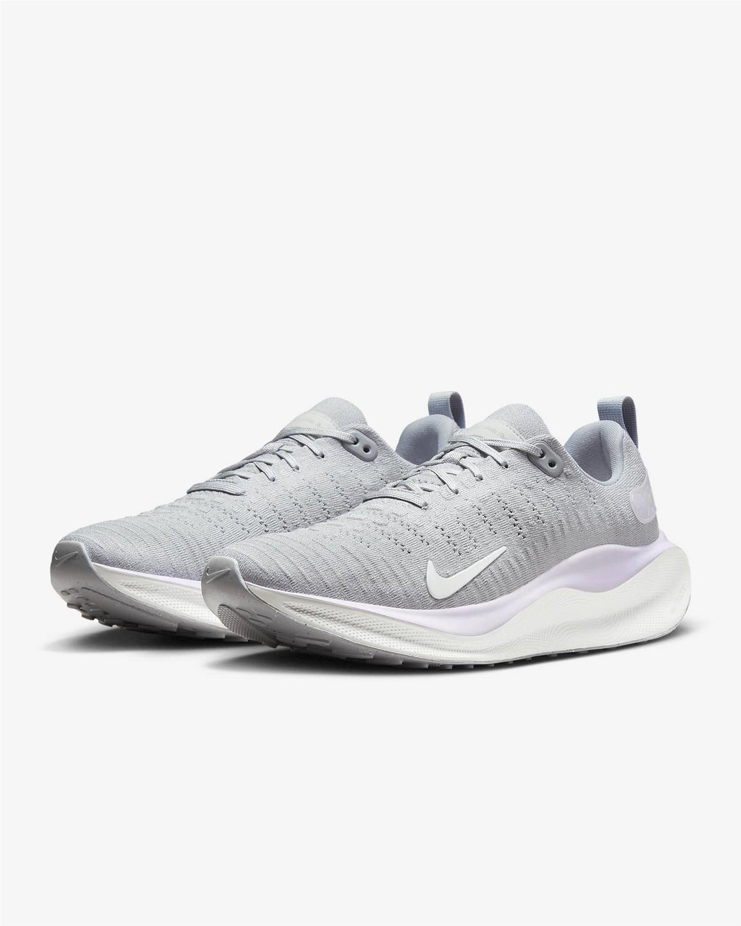 Women's Wide Fit Nike FN0880-012 Reactx Infinity Run 4 Running Trainers in Grey - Image 5