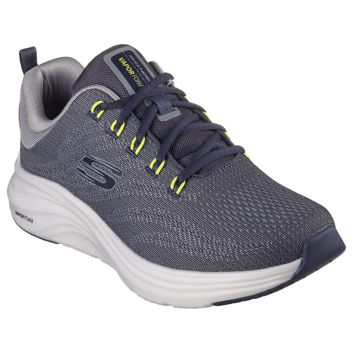 Men's Wide Fit Skechers 232626 Vapor Foam Varien Trainers - Navy/Grey in Navy/Grey - Image 1