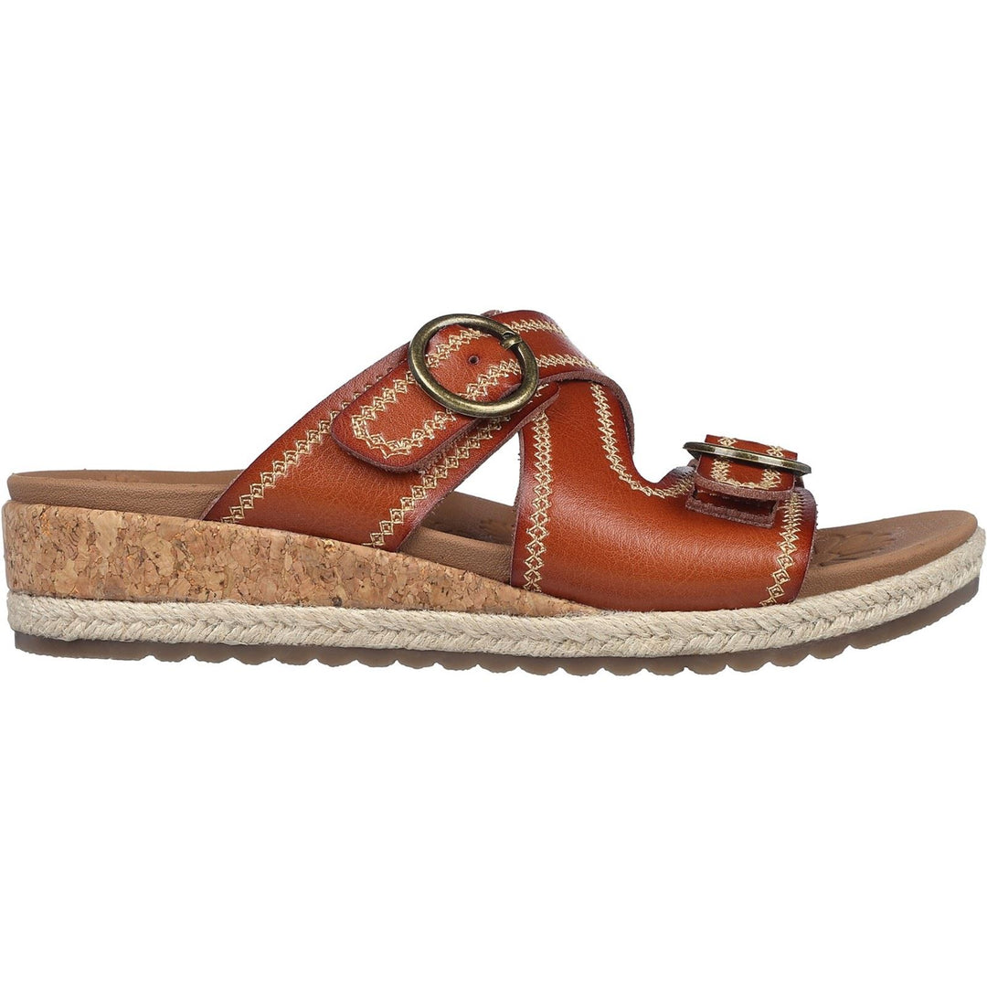 Women's Wide Fit Skechers 119504 Breezie Spring Is Calling Sandals in Luggage - Image 2