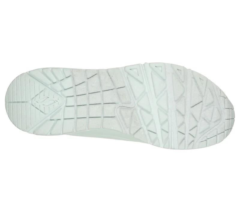 Women's Wide Fit Skechers 155359 Frosty Kicks Trainers in Mint - Image 6
