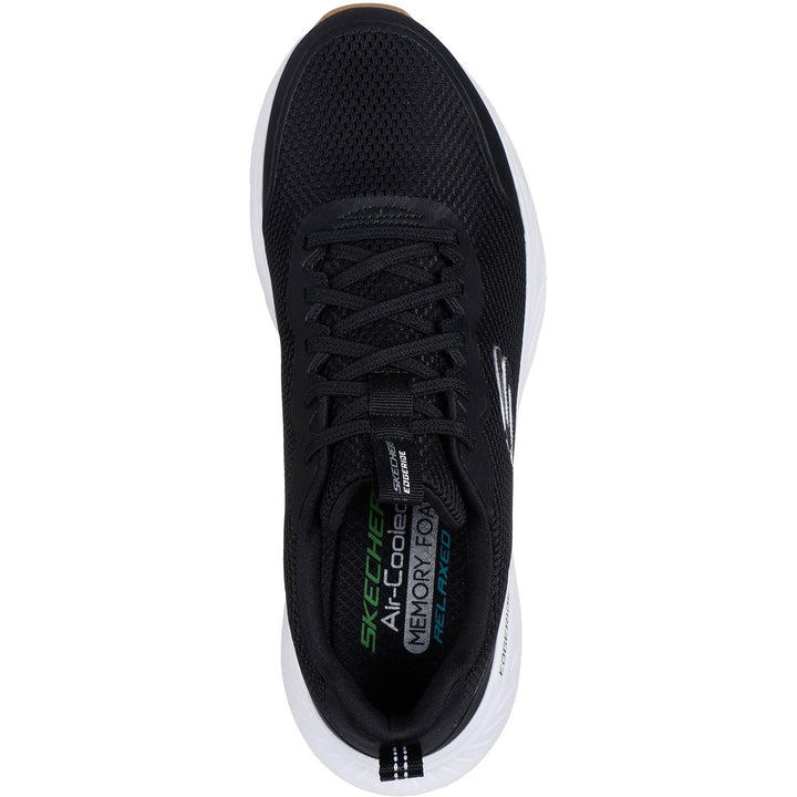 Men's Wide Fit Skechers 232835 Edgeride Trainers in Black - Image 1
