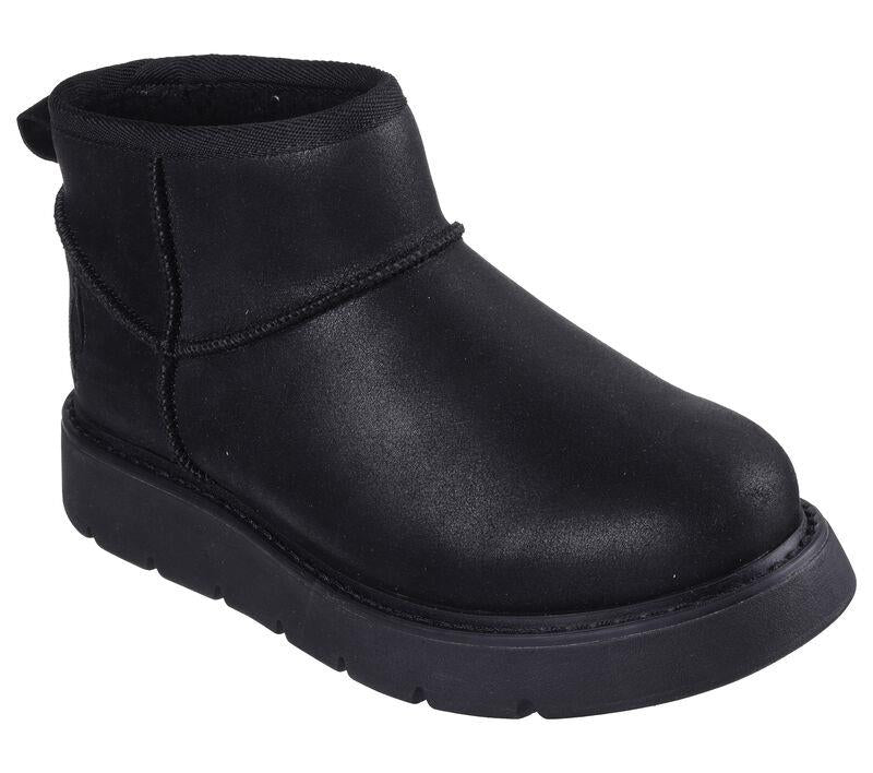 Women's Wide Fit Skechers 169018 Keepsakes Boots in Taupe - Image 3