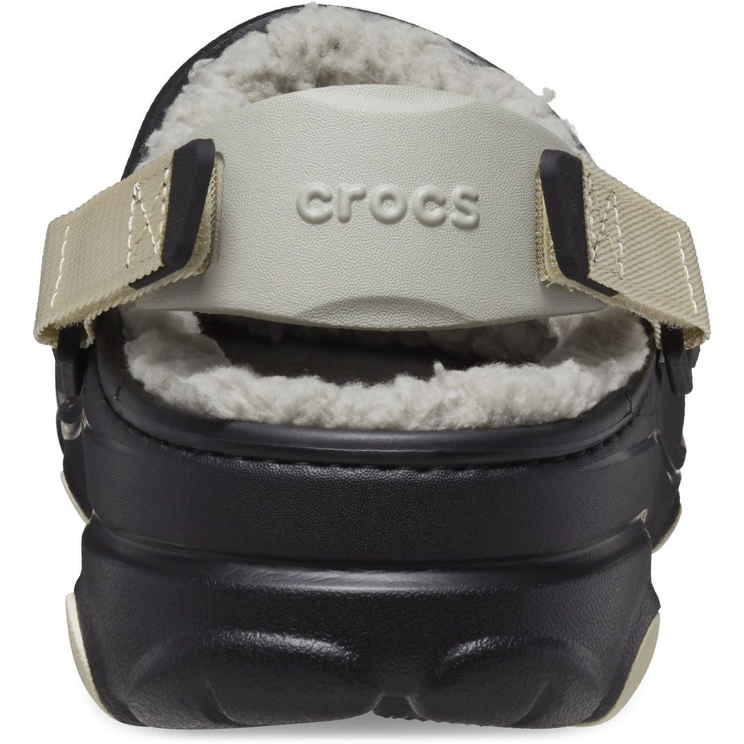 Men's Crocs 207936 All Terrain Lined Clog Sandals in Black - Image 4