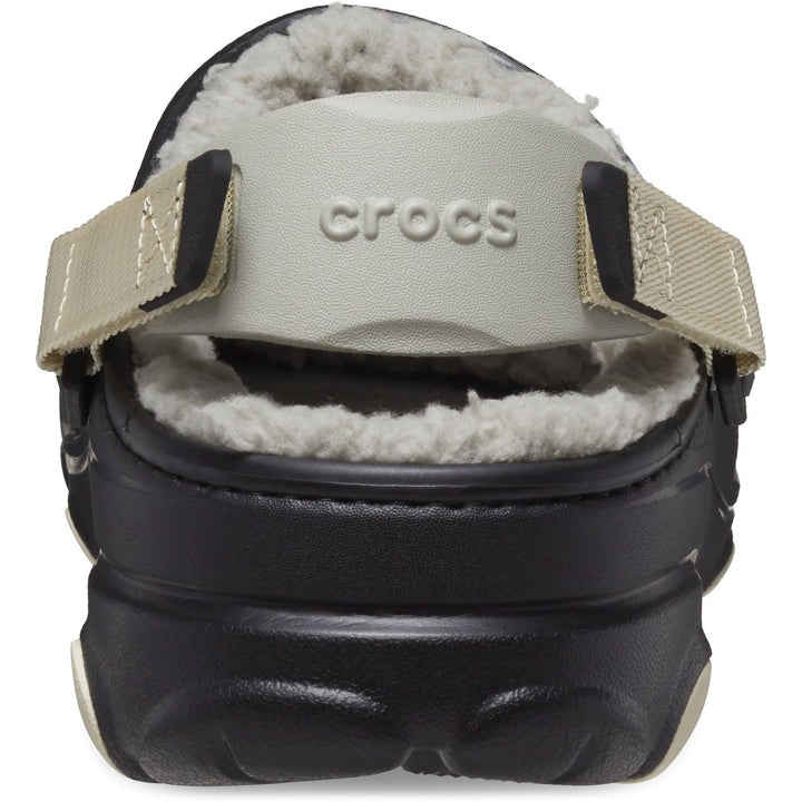 Men's Crocs 207936 All Terrain Lined Clog Sandals in Black - Image 1