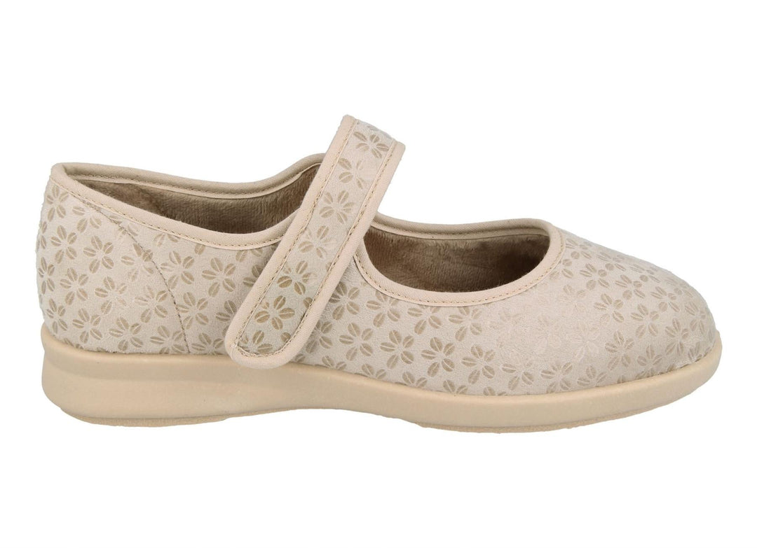 Womens Wide Fit DB Vermont Shoes in Black Stretch - Image 12