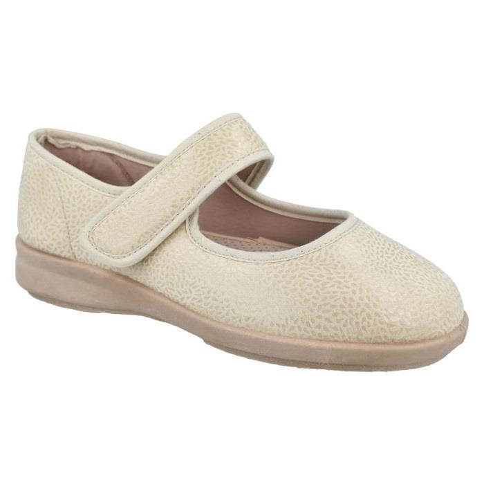 Women's Wide Fit DB Nieve Slippers in Black Stretch - Image 1
