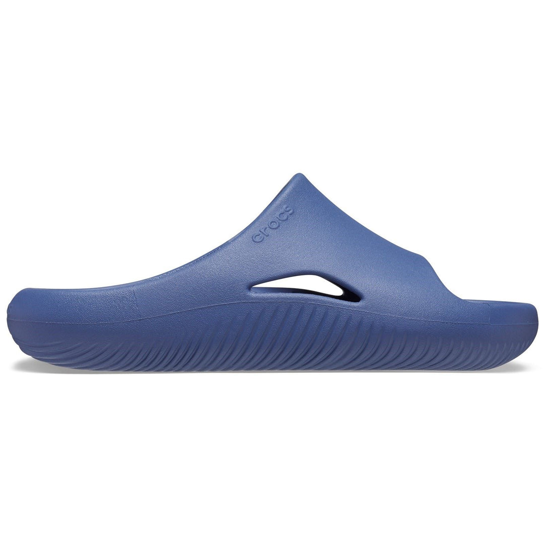 Men's Crocs 208392 Mellow Recovery Slippers in Black - Image 8