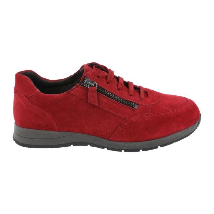 Women's Wide Fit DB Harrier Trainers in Blue Suede - Image 1