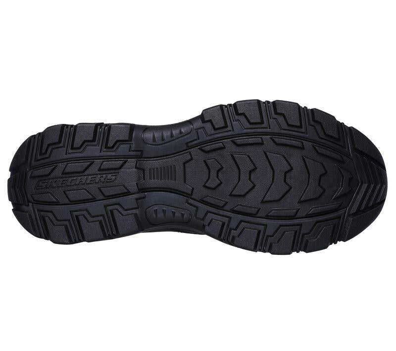 Men's Relaxed Fit Skechers 204920 Knowlson Leland Trainers in Black - Image 6