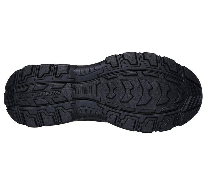 Men's Relaxed Fit Skechers 204920 Knowlson Leland Trainers in Black - Image 1