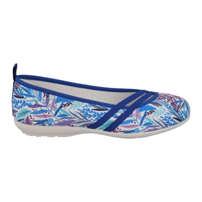 Women's Wide Fit DB Jaguar Shoes in Blue - Image 1