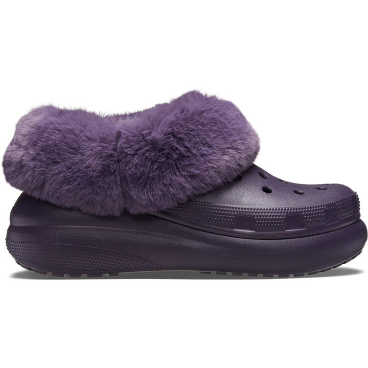 Women's Crocs 208446 Furever Crush Clog in Bone - Image 1