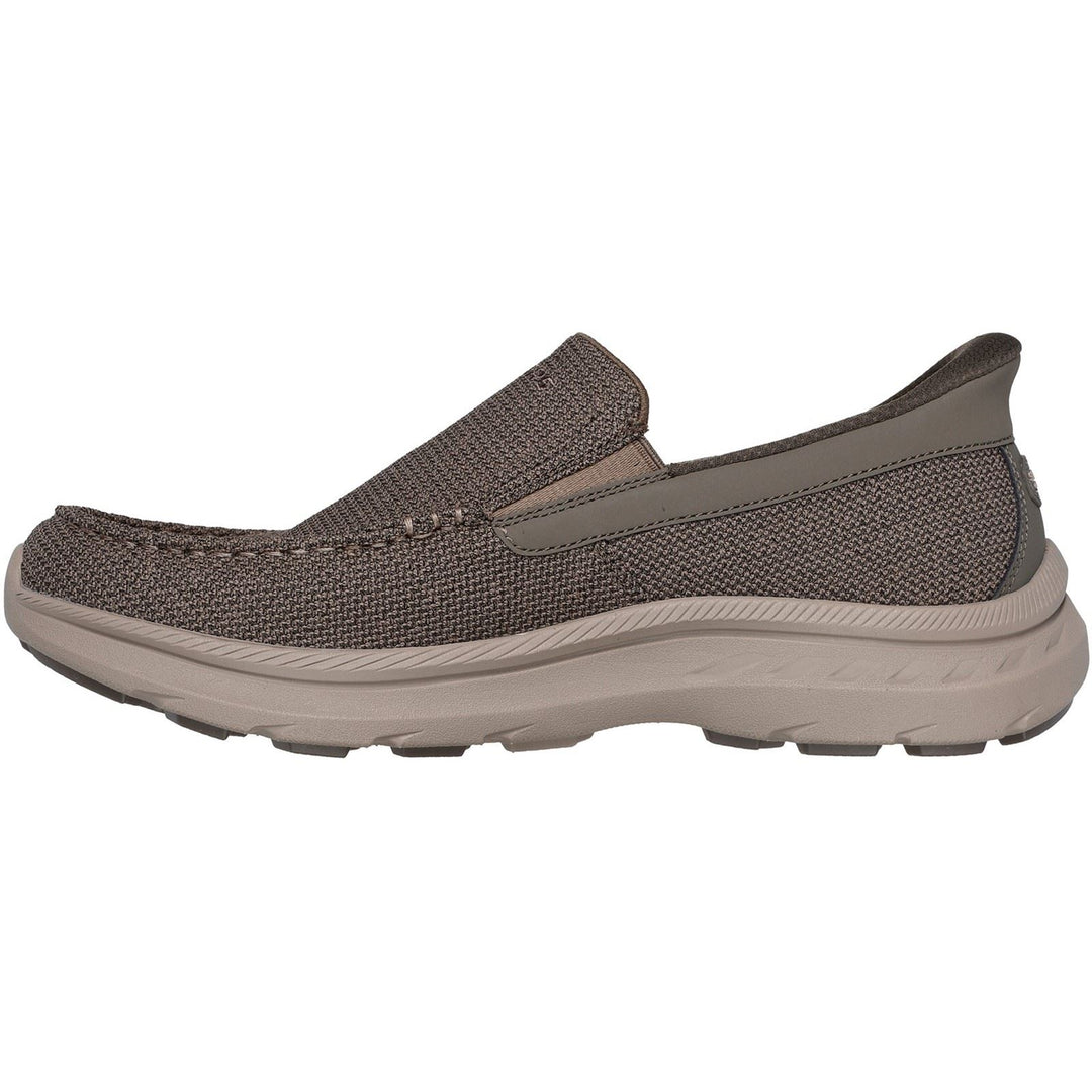 Men's Wide Fit Skechers 205451 Slip-ins Pollard Wilfred Shoes in Navy - Image 9