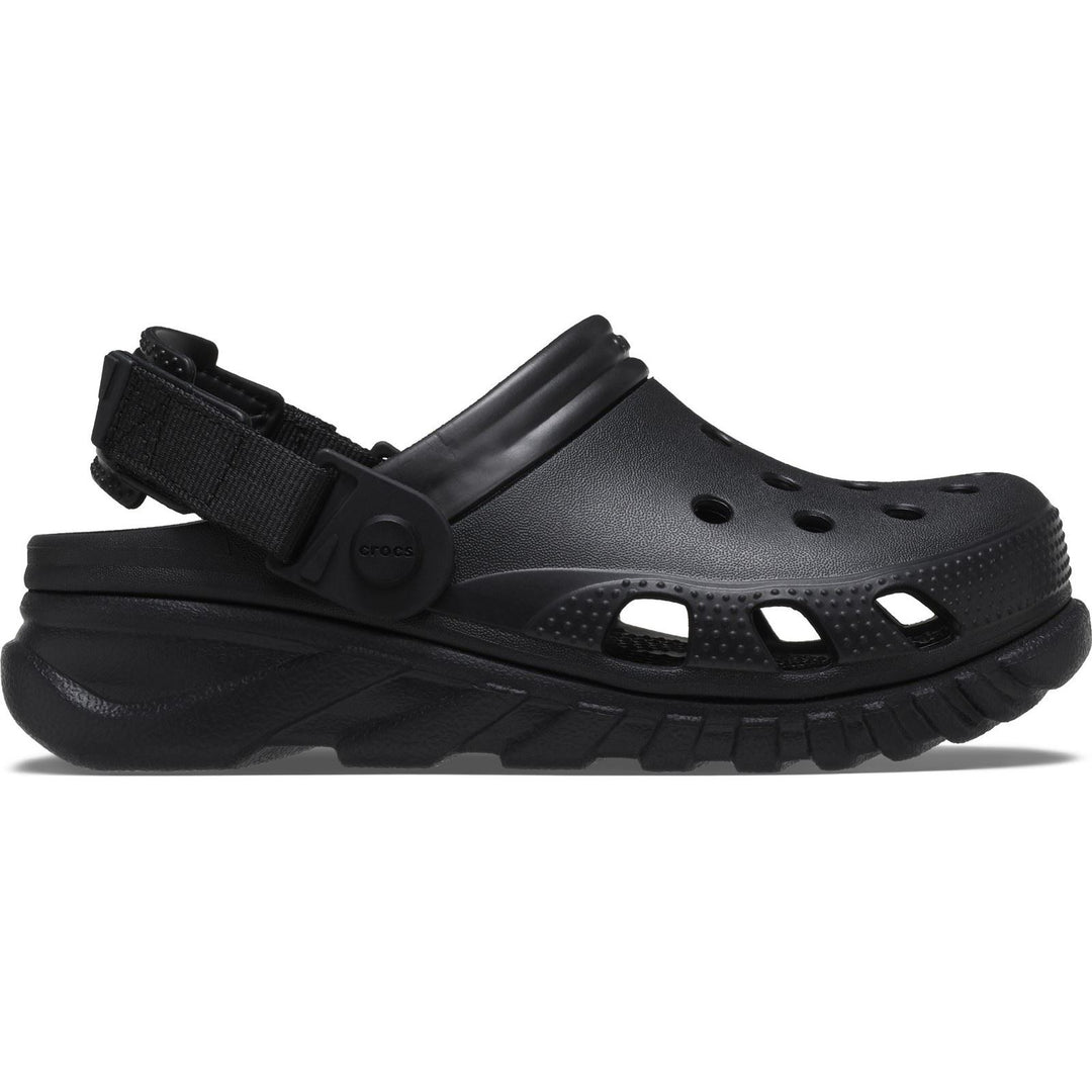 Men's Crocs 208776 Duet Max II Clog Sandals in Black - Image 2