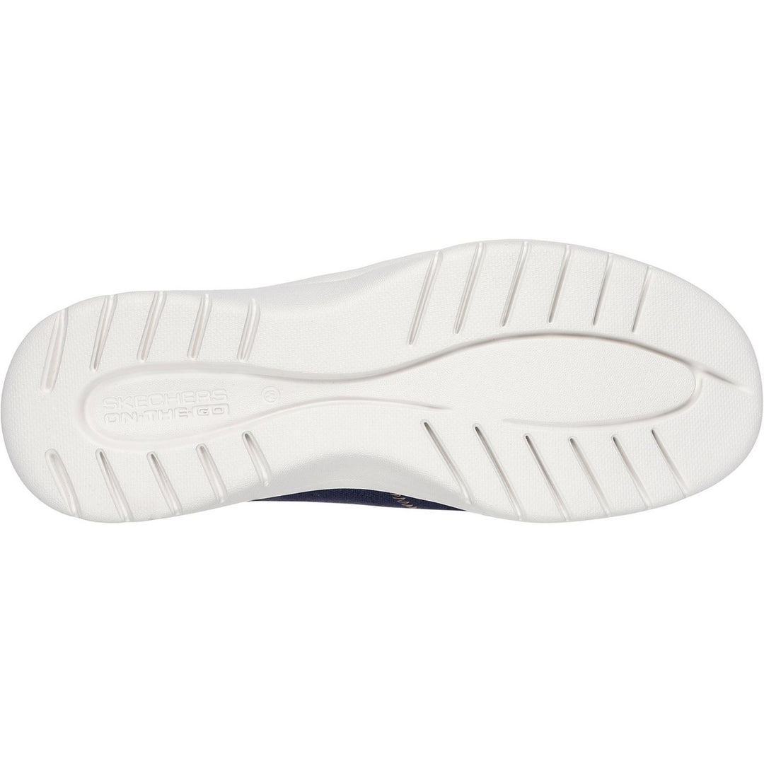 Women's Wide Fit Skechers 136536 Slip-ins Palmilla Trainers in Navy - Image 6