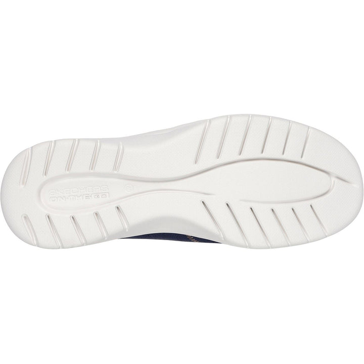 Women's Wide Fit Skechers 136536 Slip-ins Palmilla Trainers in Navy - Image 1