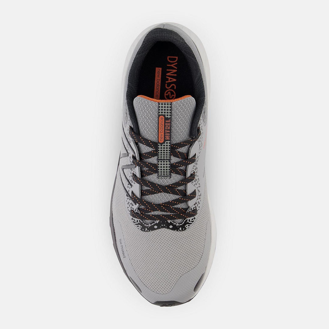 Men's Wide Fit New Balance MTNTRMG5 Dynasoft Nitrel V5 Trail Walking/Running Grey Trainers in Grey/Black - Image 6