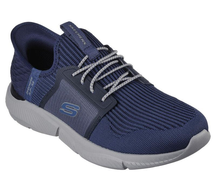 Men's Wide Fit Skechers 210609 Slip-ins RF Ingram Brackett Trainers in Navy - Image 1