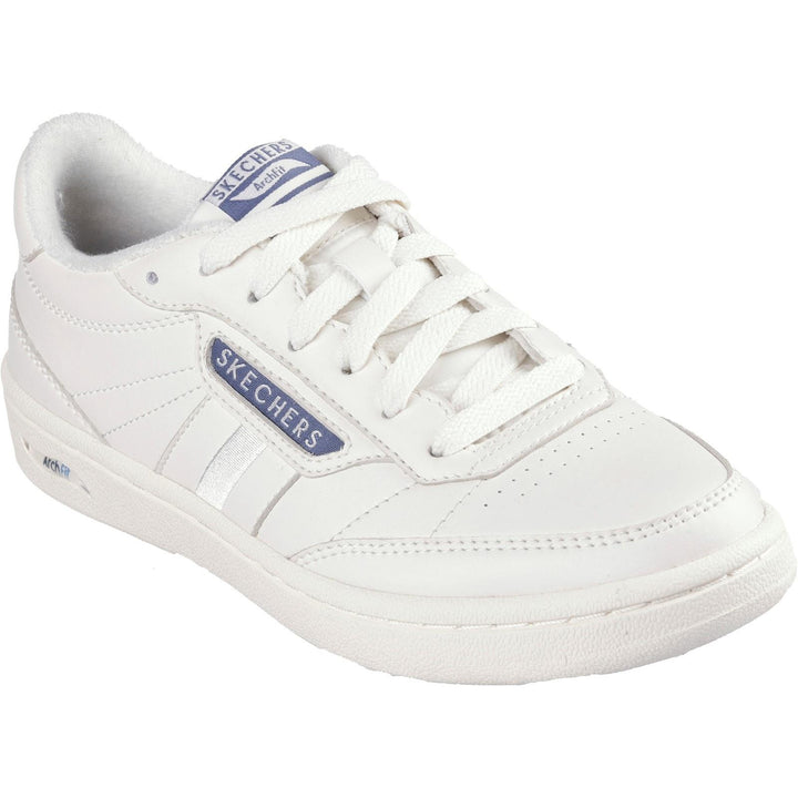 Women's Wide Fit Skechers 158806 Arch Fit Classic Trainers in Black - Image 1