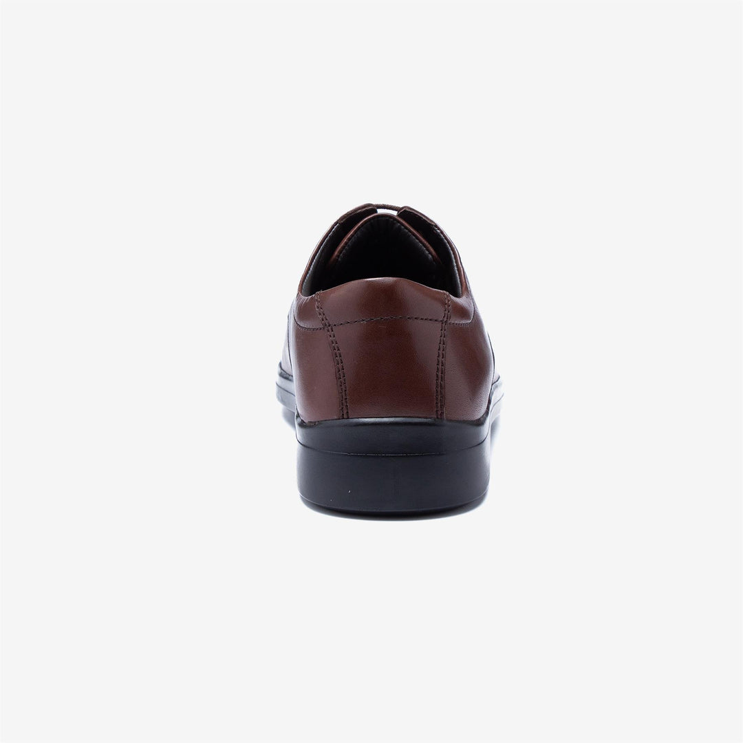 Mens Wide Fit Tredd Well Alex Lace Up Shoes in Black - Image 16