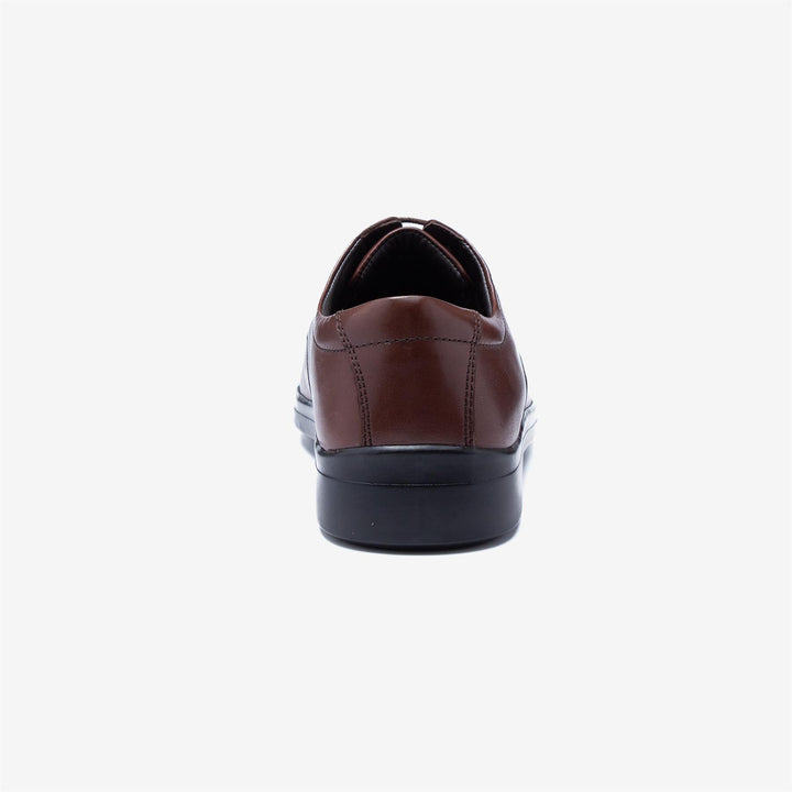 Mens Wide Fit Tredd Well Alex Lace Up Shoes in Black - Image 1