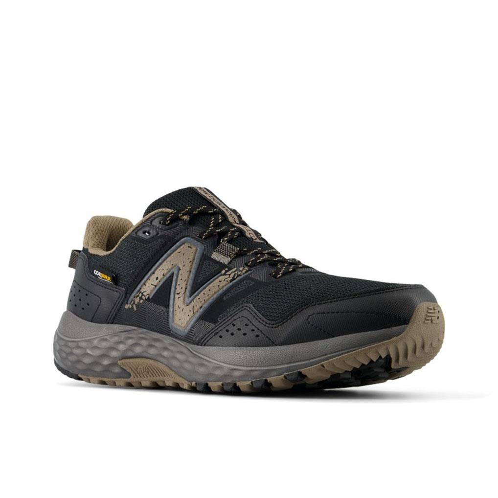 Women's Wide Fit New Balance MT410OK8 Trail Running Trainers in Black - Image 5