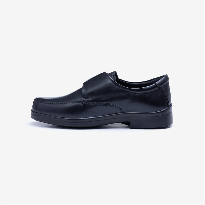 Mens Wide Fit Tredd Well York Shoes - Black in Black - Image 1