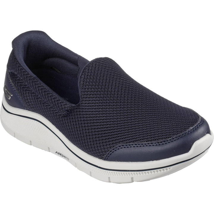 Women's Wide Fit Skechers 123033 Go Golf Arch Fit Trainers in Navy - Image 1