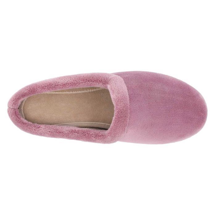 Women's Wide Fit DB Rug Mule Slippers in Sky Blue - Image 10