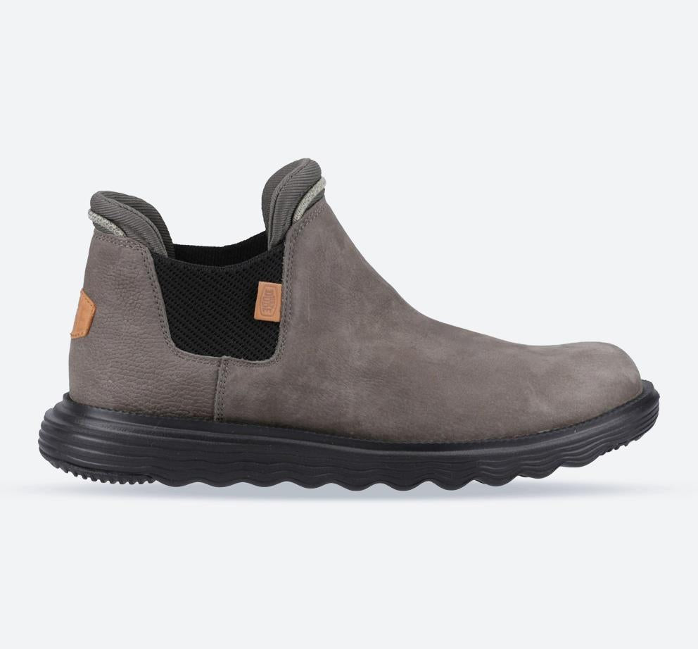 Men's Heydude Branson Classic Slip On Boots - Grey in Grey - Image 1