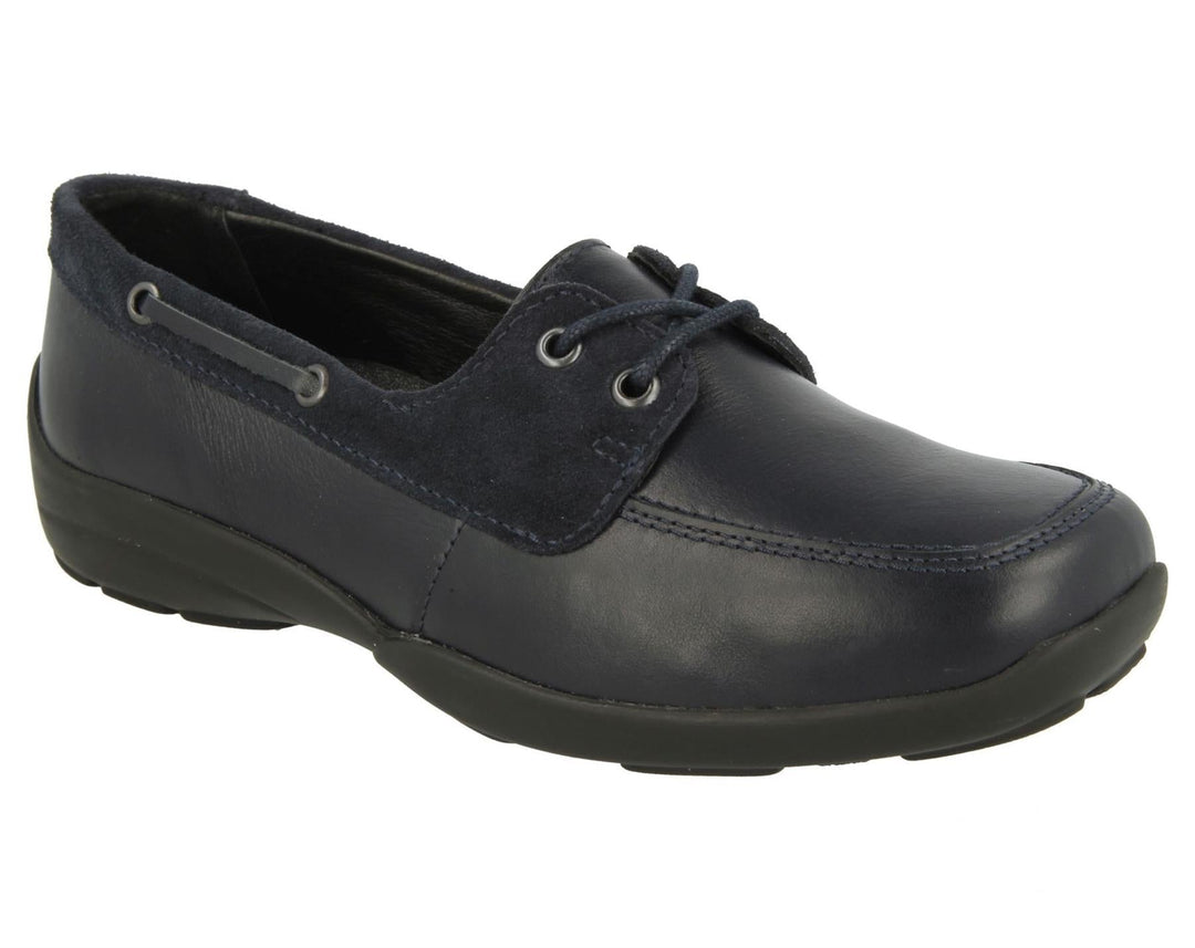 Women's Wide Fit DB Avalon Shoes in Black - Image 6
