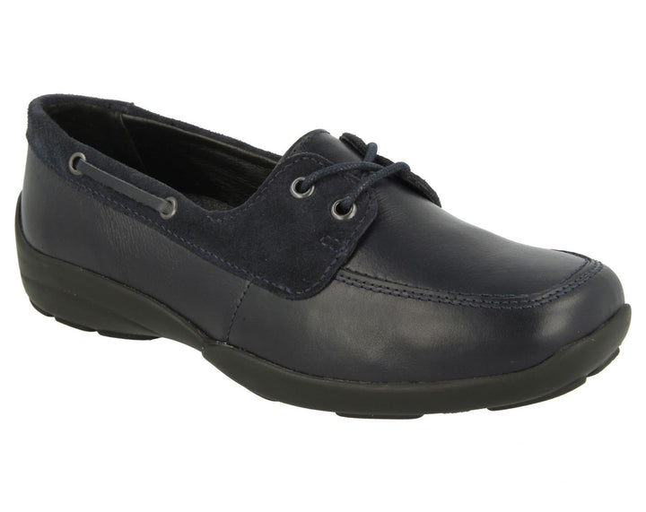 Women's Wide Fit DB Avalon Shoes in Black - Image 1