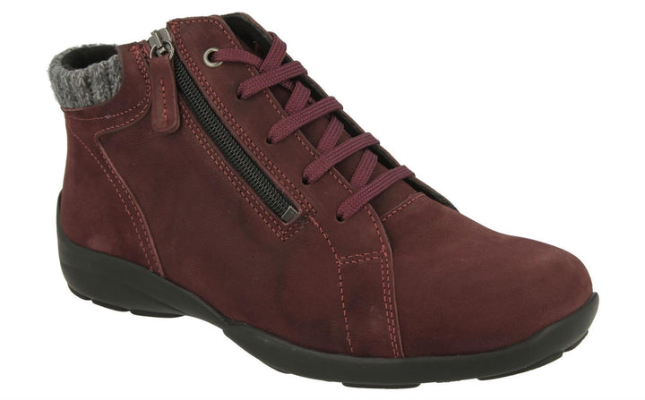 Womens Wide Fit DB Andes Boots in Black - Image 1
