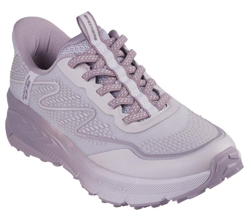 Women's Wide Fit Skechers 180157 Slip-ins Switch Back Trainers in Navy - Image 12