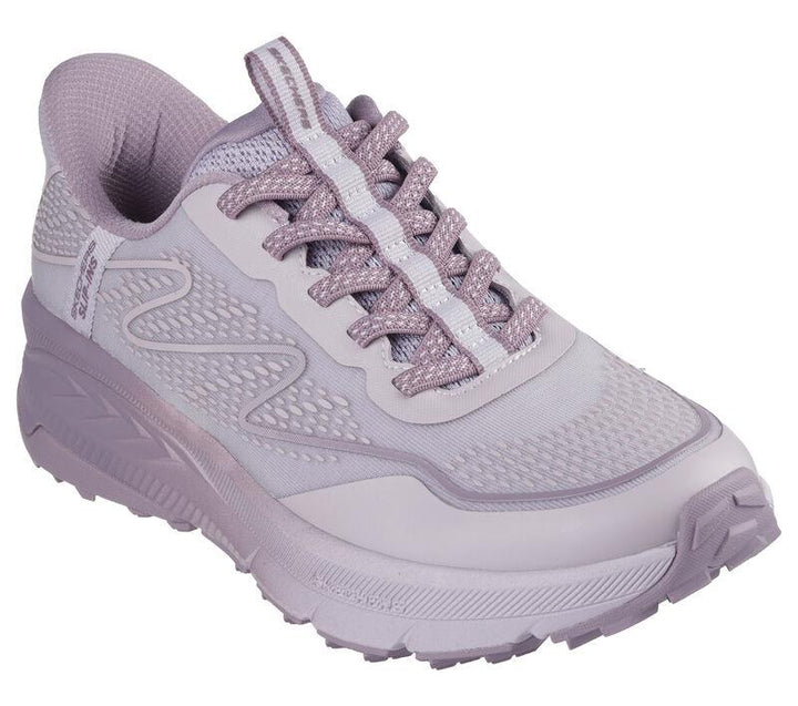 Women's Wide Fit Skechers 180157 Slip-ins Switch Back Trainers in Navy - Image 1