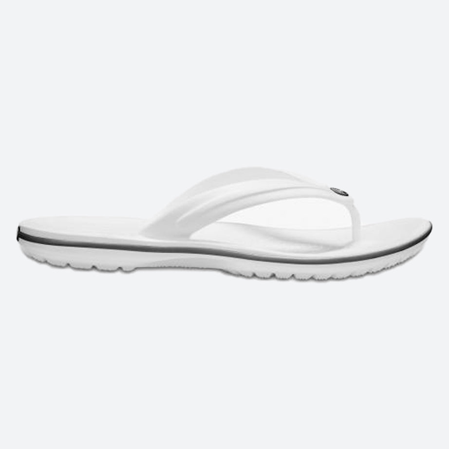 Mens Crocs 11033 Crocband Flip Flops in Black - Image 13