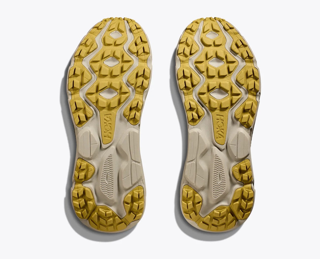 Men's Wide Fit Hoka Challenger 7 Trail Running Trainers in Olive Haze/Forest Cover - Image 9