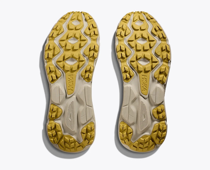 Men's Wide Fit Hoka Challenger 7 Trail Running Trainers in Olive Haze/Forest Cover - Image 1
