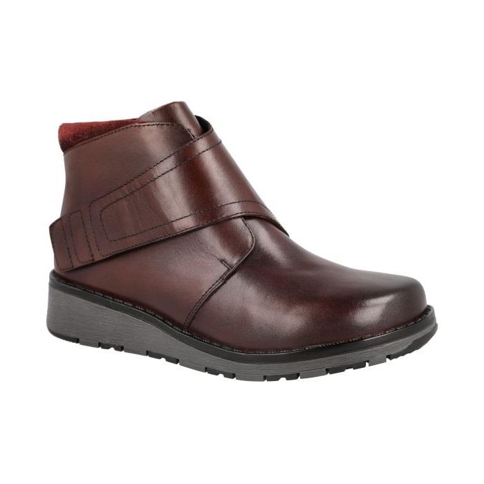 Women's Wide Fit DB Hitchin Boots in Black Leather - Image 9