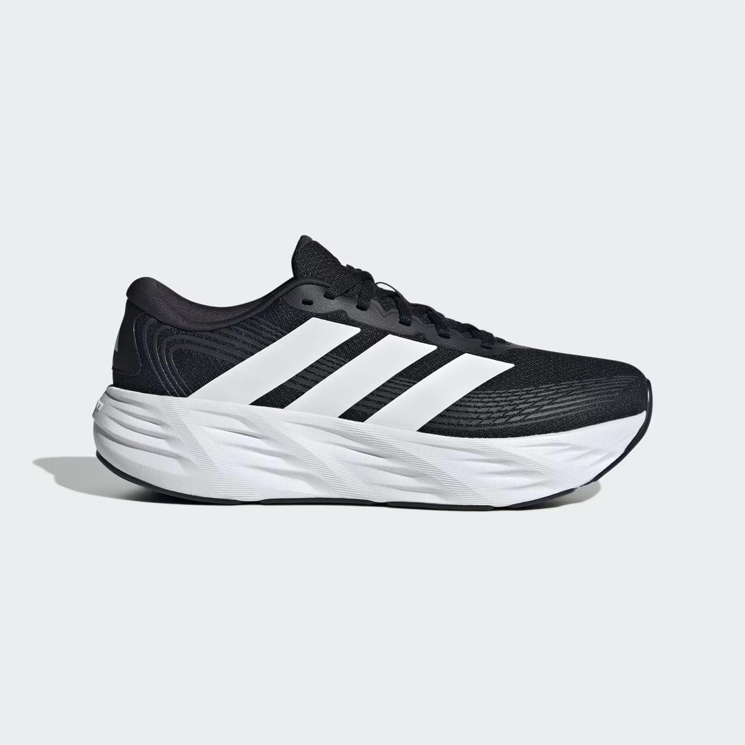 Men's Wide Fit Adidas Galaxy 8 Wide Fit KK4183 Running Trainers - Exclusive in Core Black - Image 1