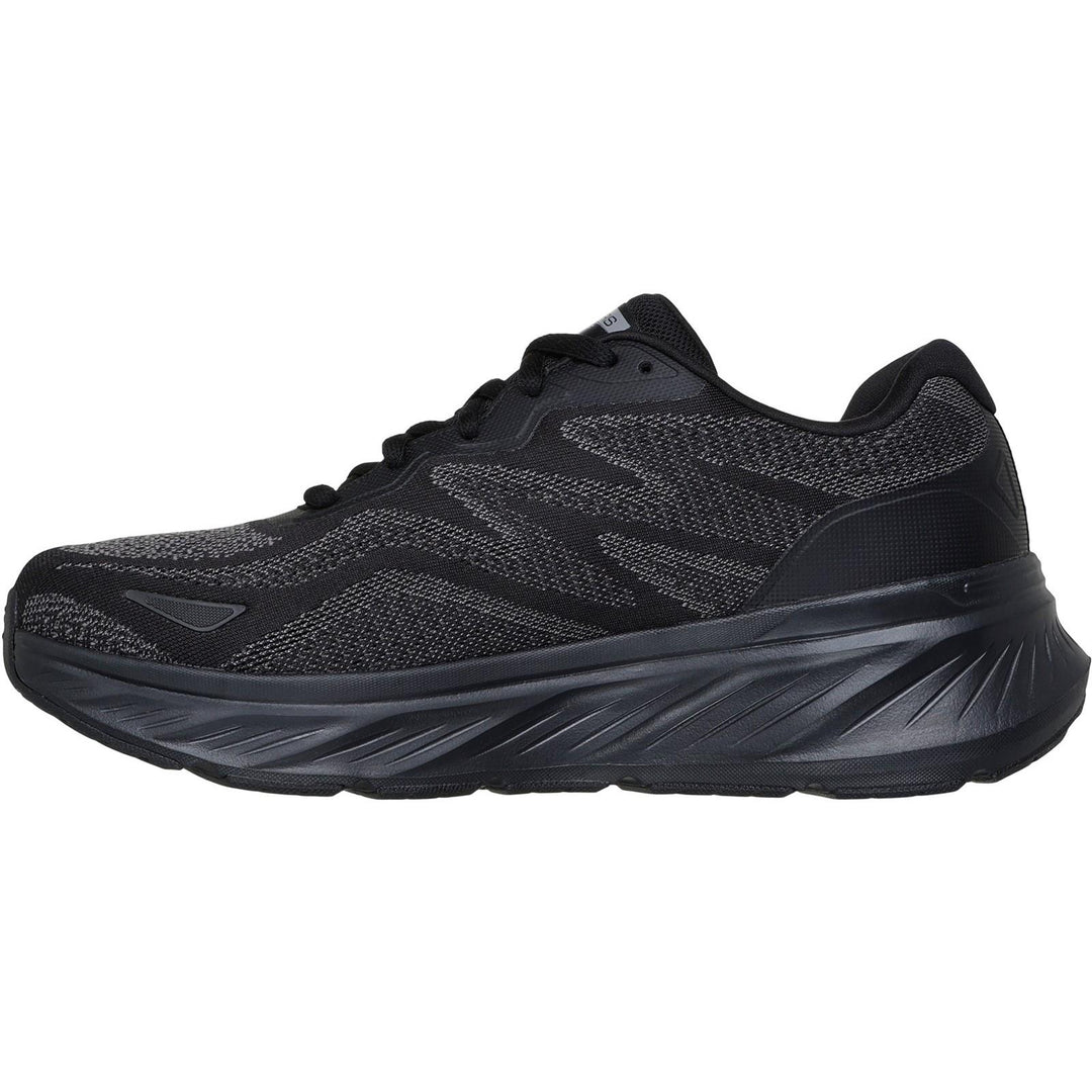 Men's Relaxed Fit Skechers 232842 Waterproof Edgeride Konzo Trainers in Black - Image 4
