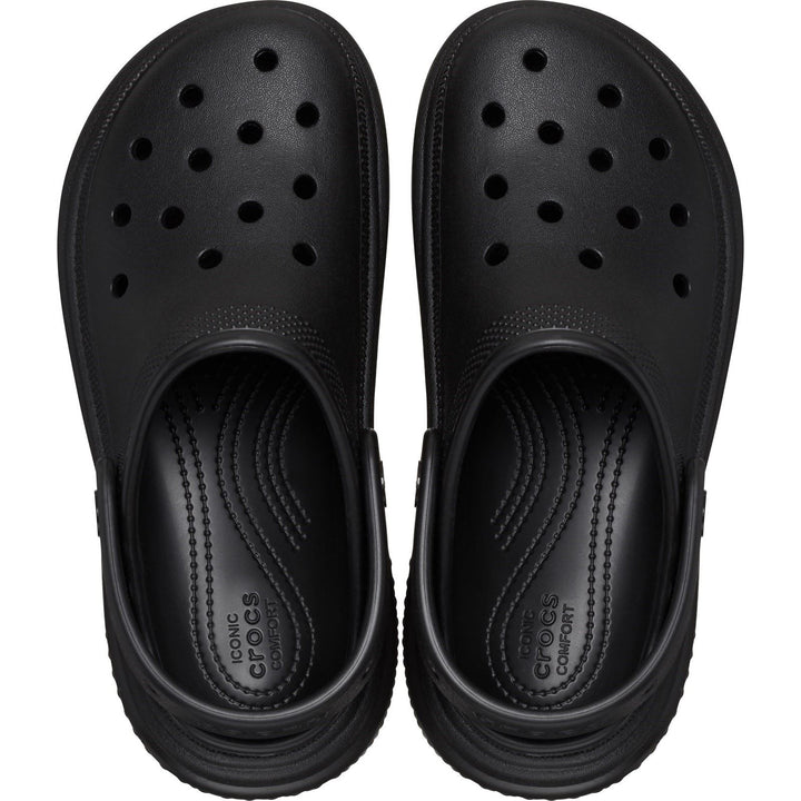 Women's Crocs 209347 Stomp Clog Sandals in Black - Image 1