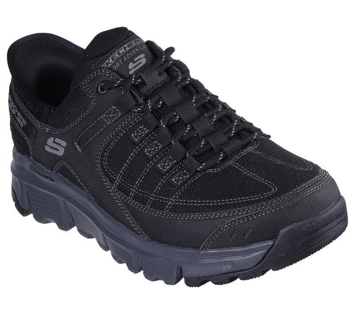 Men's Wide Fit Skechers 237622 Slip-ins Summits At Trainers in Black/Charcoal - Image 1