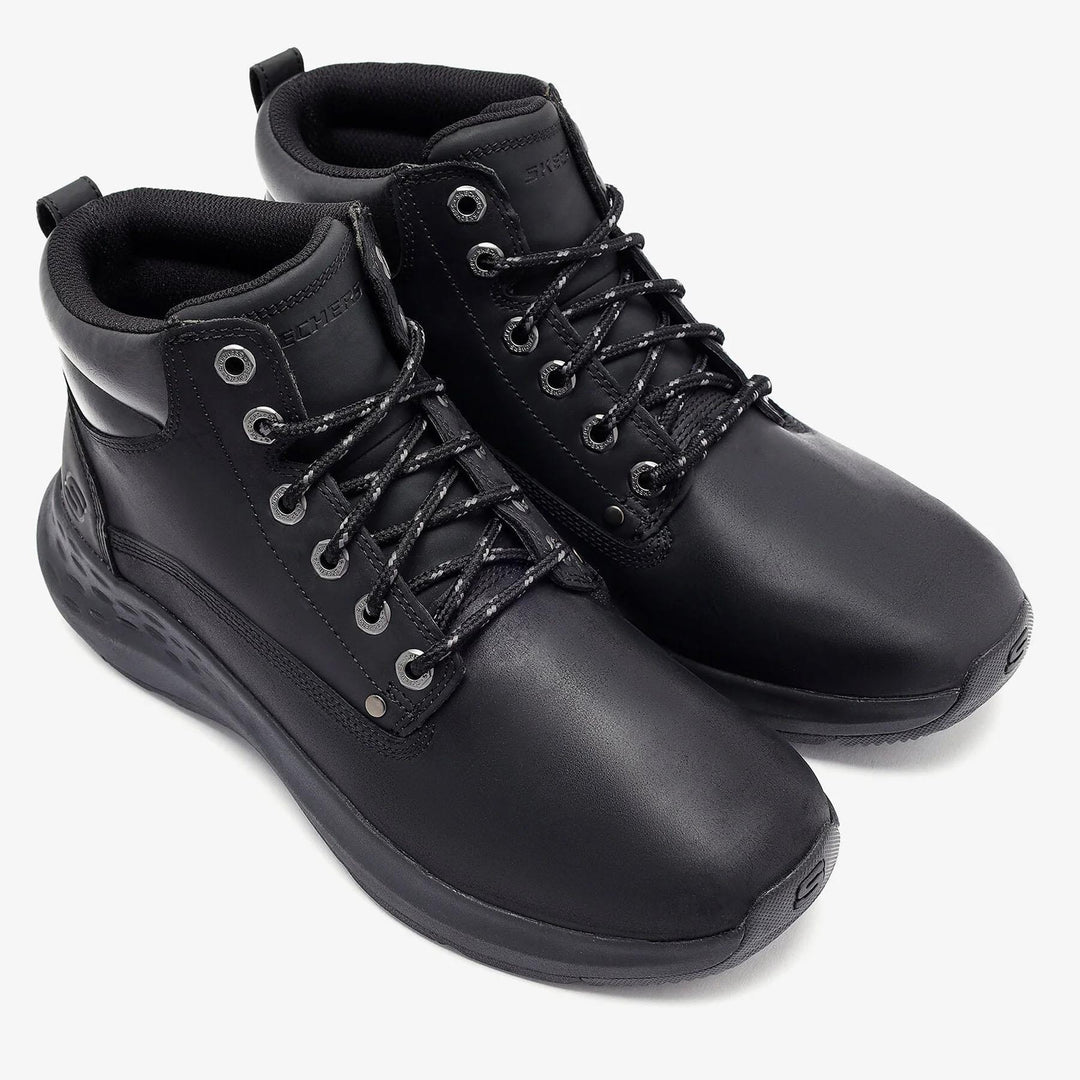 Men's Relaxed Fit Skechers 205175 Parson Ederic Boots - Black in Black - Image 5