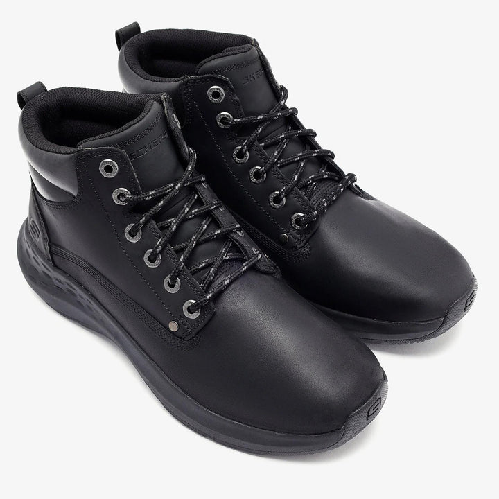 Men's Relaxed Fit Skechers 205175 Parson Ederic Boots - Black in Black - Image 1