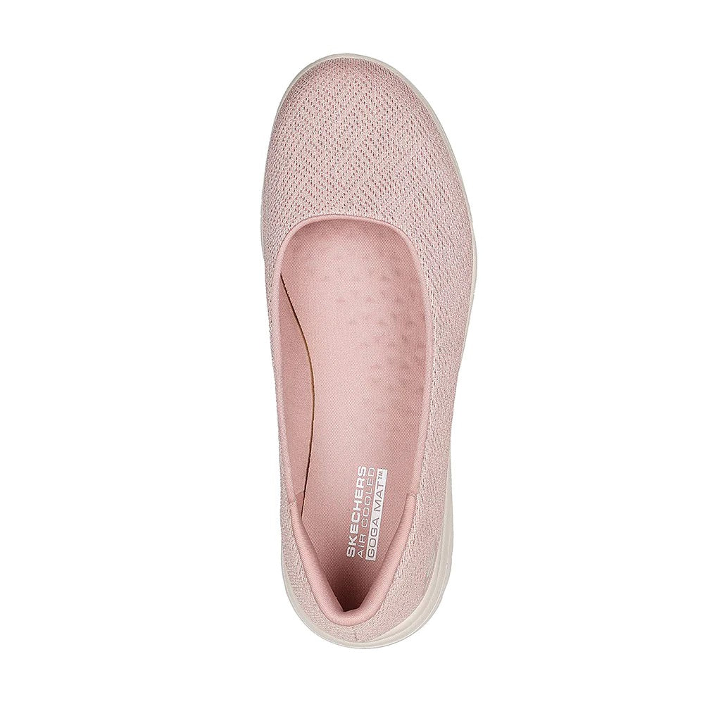 Womens Wide Fit Skechers 136530 Relaxed Fit Shoes in Navy - Image 8