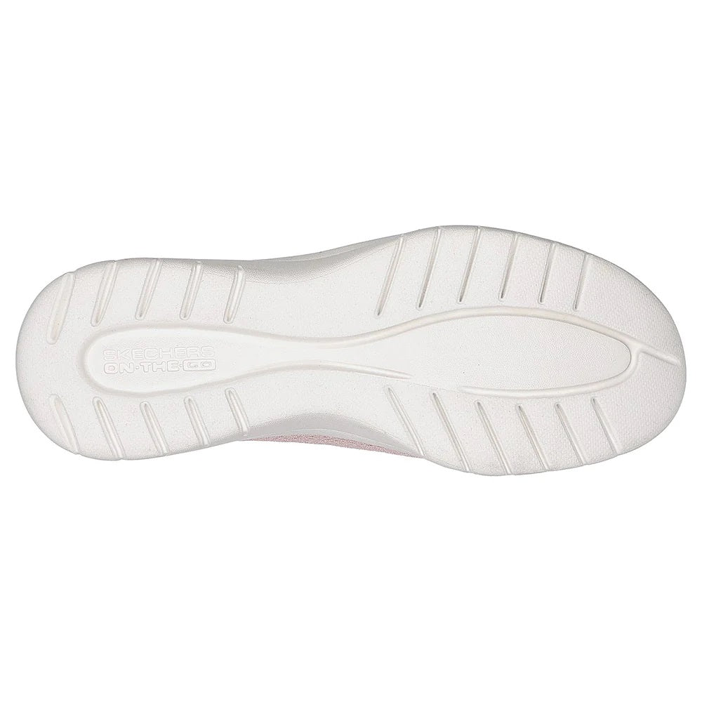 Womens Wide Fit Skechers 136530 Relaxed Fit Shoes in Navy - Image 9